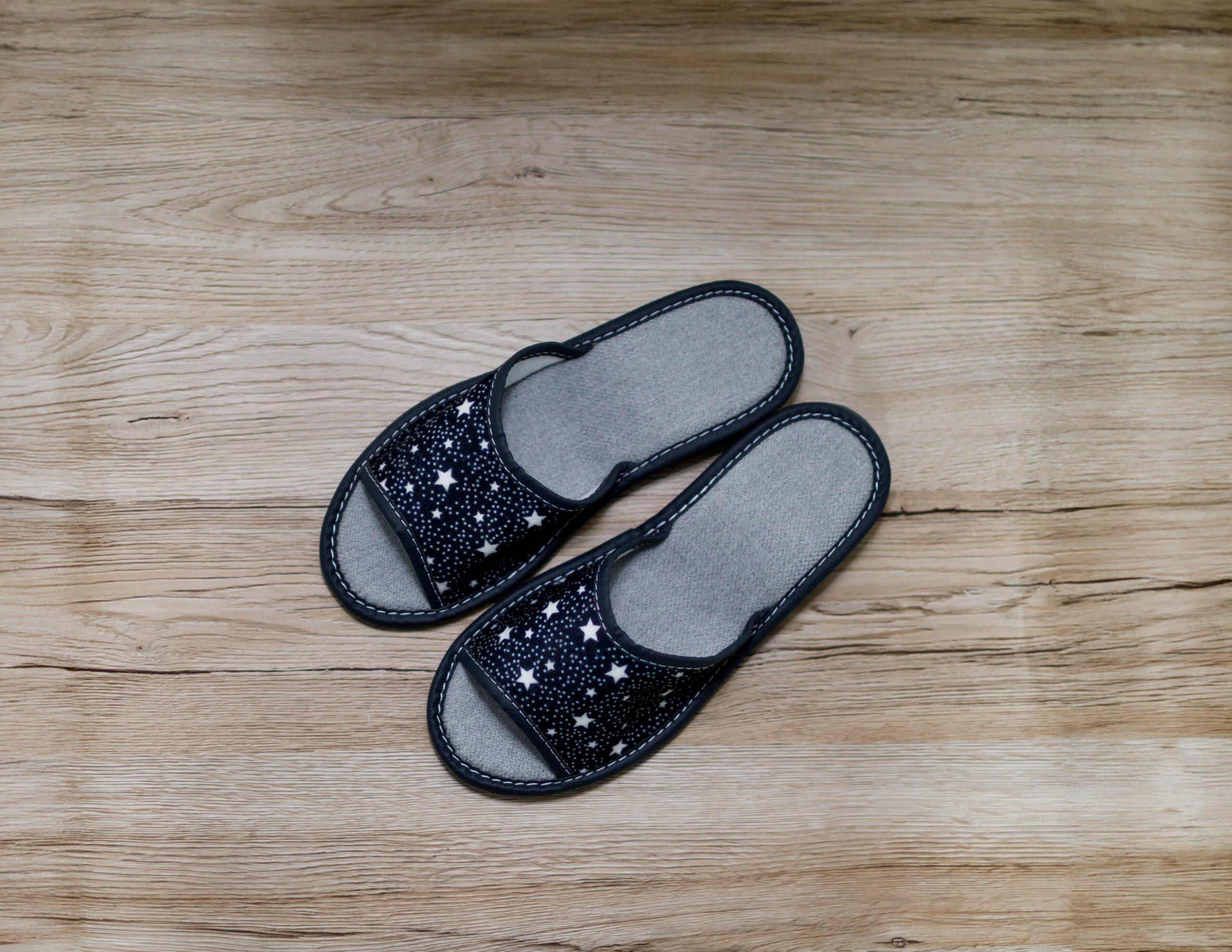 Kapcie damskie „Gwiazdki”