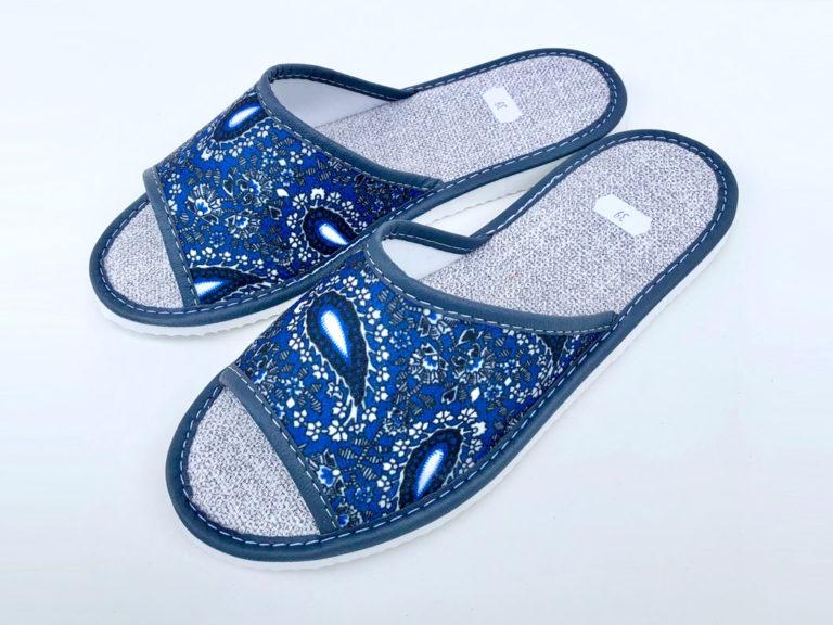 Kapcie damskie „Listki”